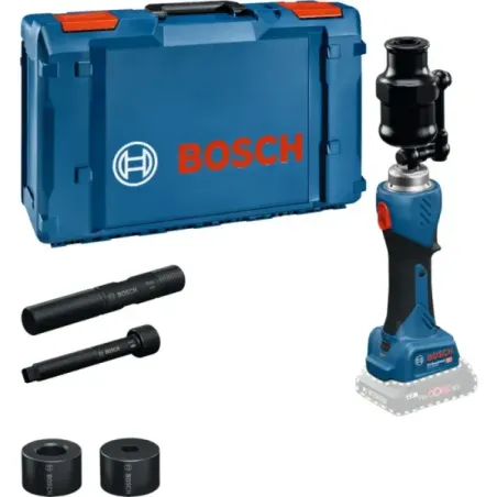 Bosch akkus hidraulikus lyukasztó szerszám GLH 18V-60 Professional solo, 18 V, kék, akkumulátor és töltő nélkül, XL-BOXX-ban