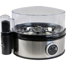 Rommelsbacher tojásfőző ER 400 rozsdamentes acél/fekete, 400 watt, 7 tojáshoz