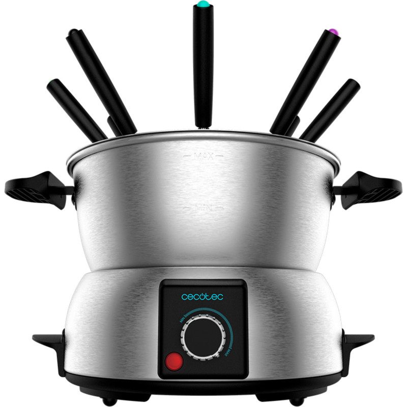 Cecotec Elektrisches Fun GourmetFondue rozsdamentes acél, 1000 watt